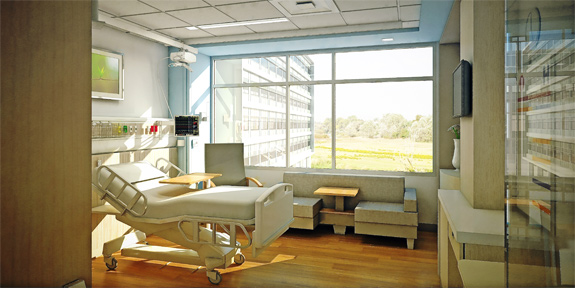 Image of patient room